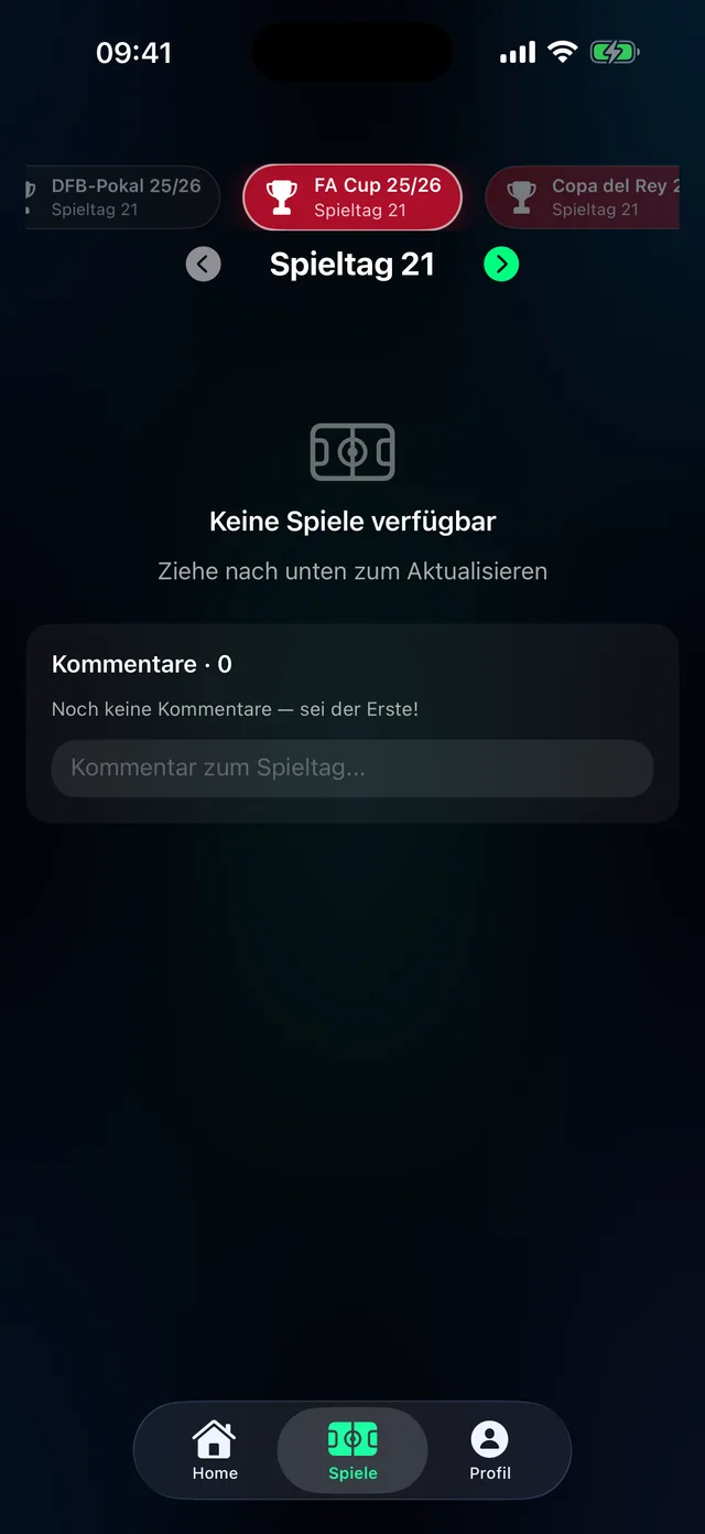 Tippr football prediction app – Vor Anpfiff
