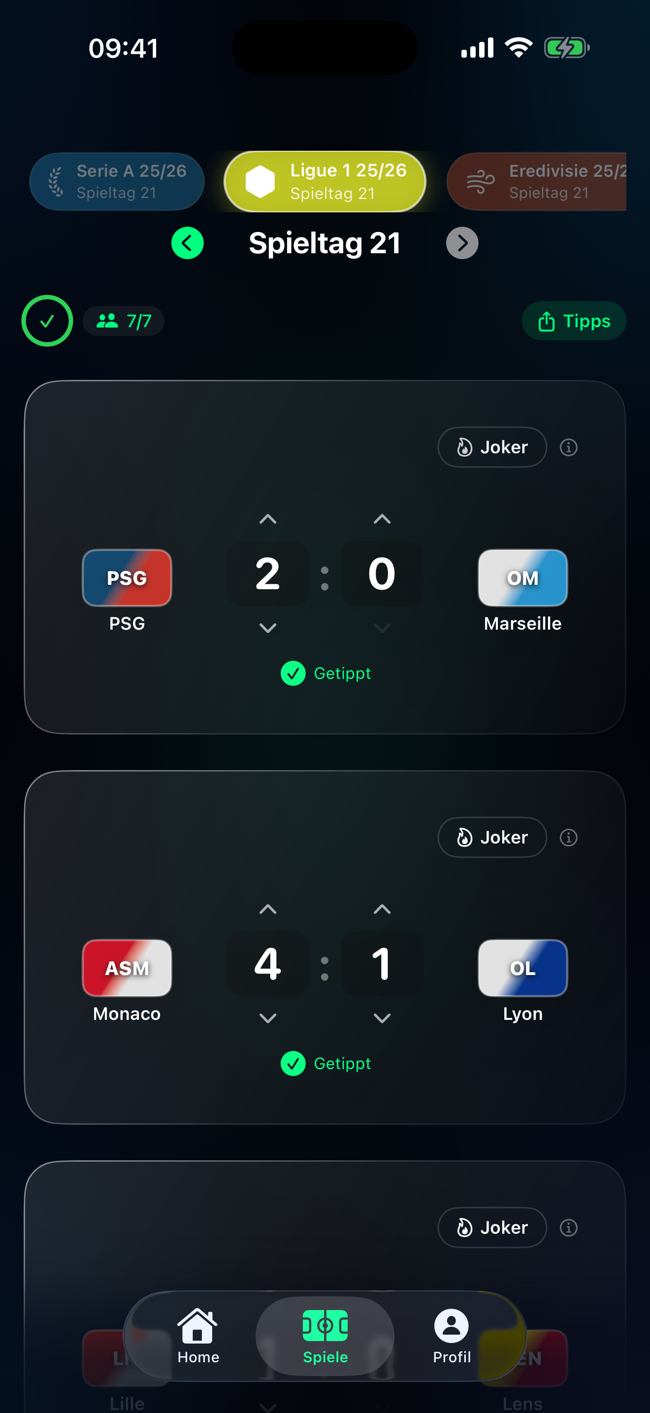 Tippr Ligue 1 Tippgruppe