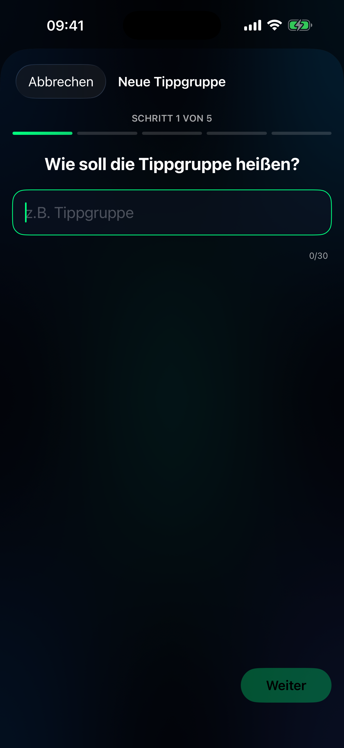 Tippr – Tipprunde erstellen